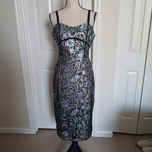 ELLIATT Cosmology Corset Sheath Dress - Picture 5 of 15